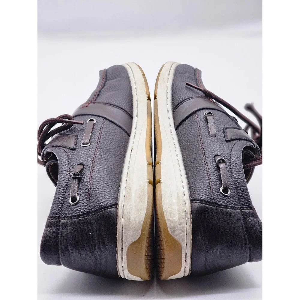 Xray Boat Shoes Men's 9.5 Brown  Pebbled  Casual XRW2006